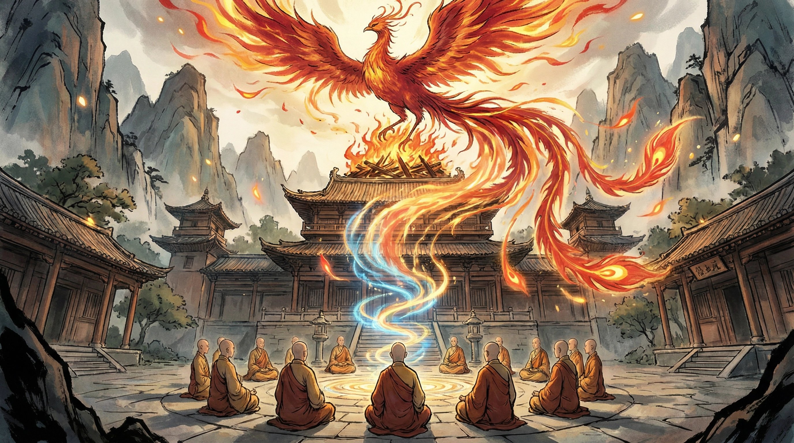 51视频-凤凰涅槃古寺传奇
